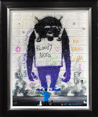 Monkeying Around - Original by artist Mr Malcontent - Wyecliffe Galleries