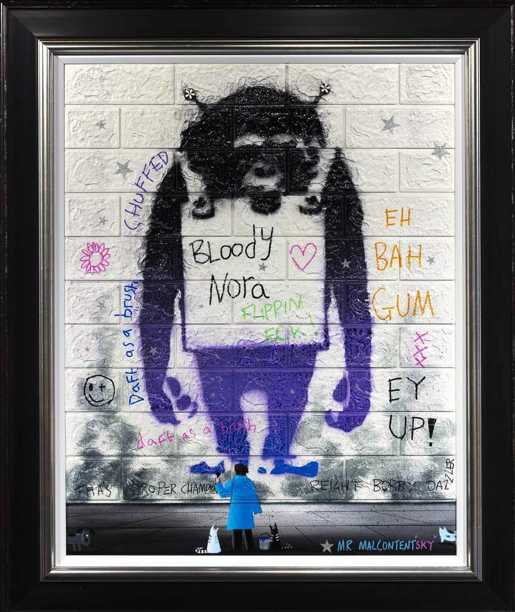 Monkeying Around - Original by artist Mr Malcontent - Wyecliffe Galleries
