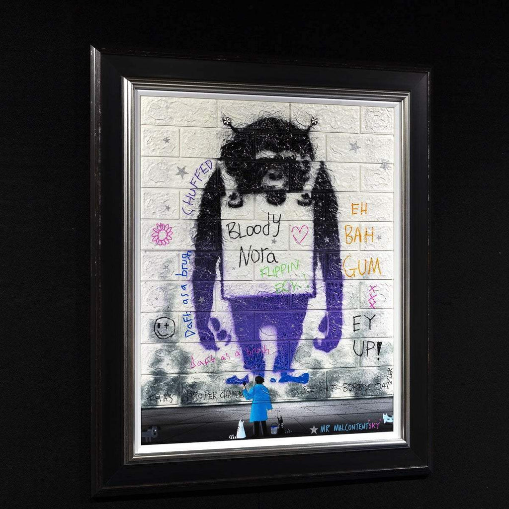 Monkeying Around - Original by artist Mr Malcontent - Wyecliffe Galleries