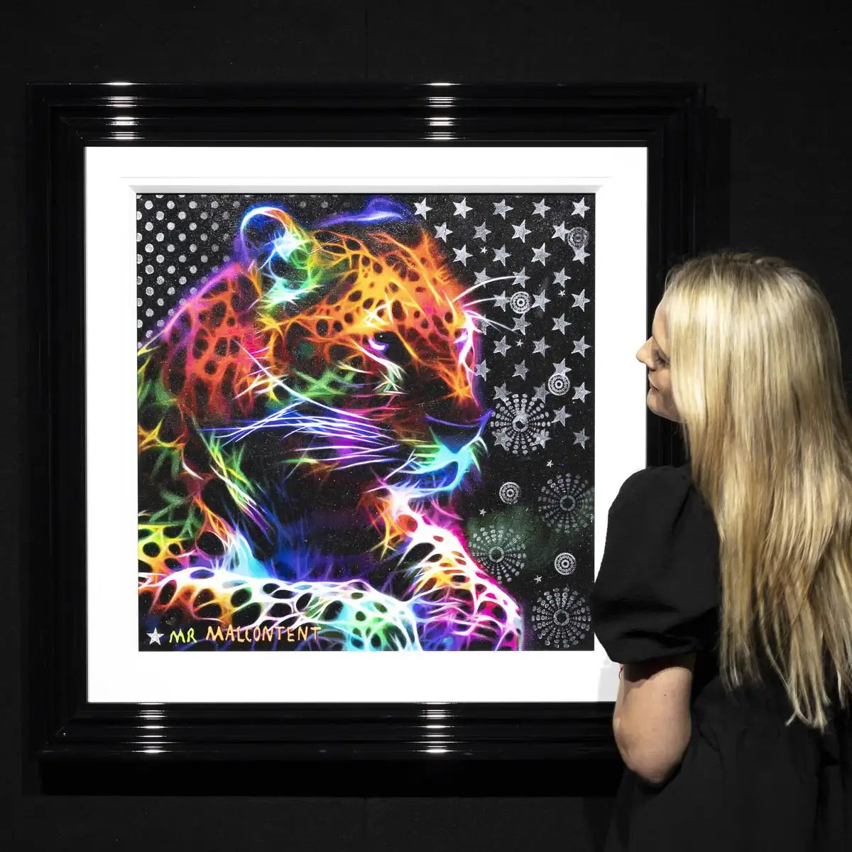 Neon Jungle - Original - SOLD by artist Mr Malcontent - Wyecliffe Galleries