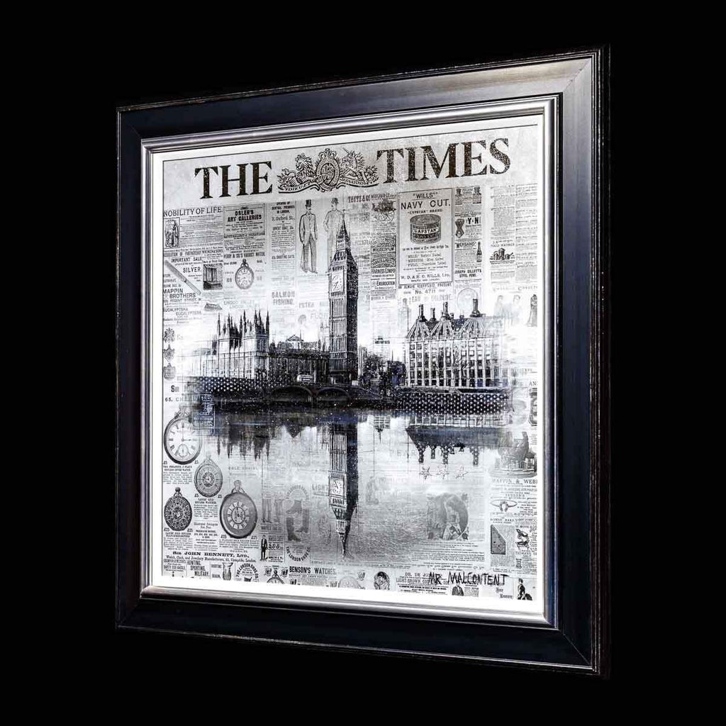 Nobility of Life - Original - SOLD by artist Mr Malcontent - Wyecliffe Galleries