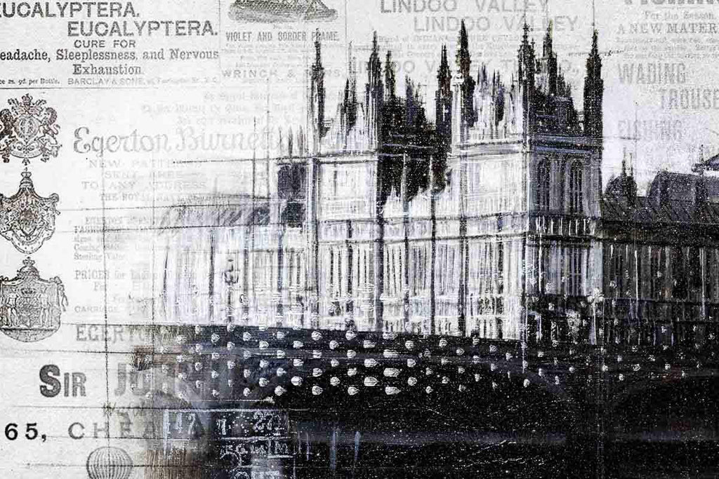 Nobility of Life - Original - SOLD by artist Mr Malcontent - Wyecliffe Galleries