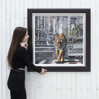 One Way Prowl - Original - SOLD by artist Mr Malcontent - Wyecliffe Galleries