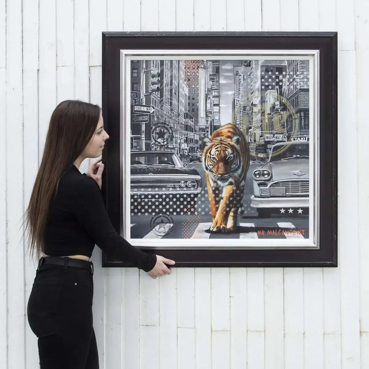 One Way Prowl - Original - SOLD by artist Mr Malcontent - Wyecliffe Galleries