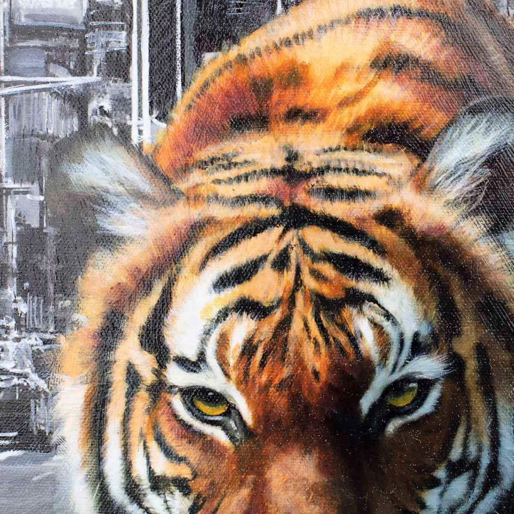 One Way Prowl - Original - SOLD by artist Mr Malcontent - Wyecliffe Galleries