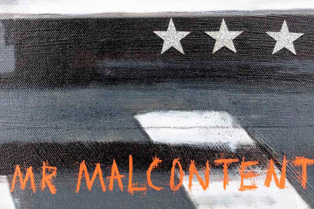 One Way Prowl - Original - SOLD by artist Mr Malcontent - Wyecliffe Galleries