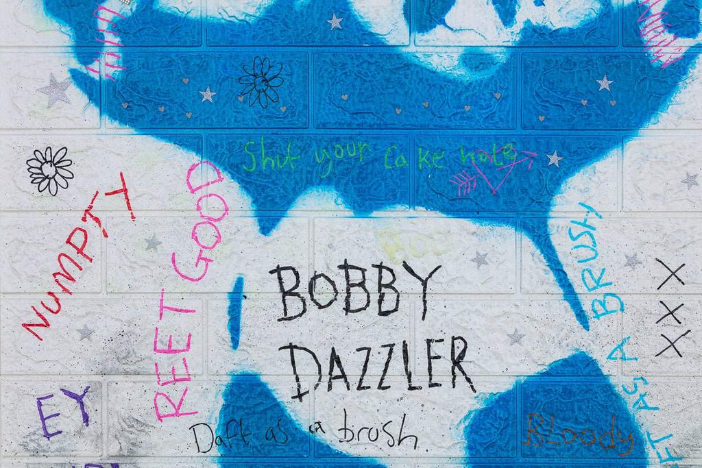 Panda Means Business - Original by artist Mr Malcontent - Wyecliffe Galleries