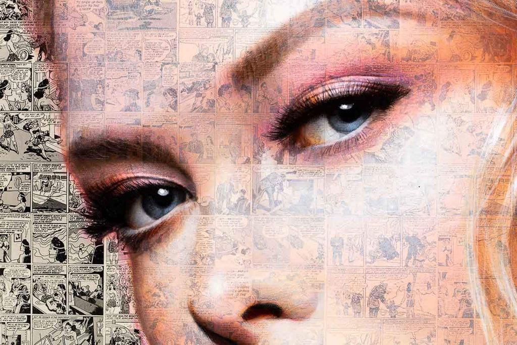 Pink Chic - Original - SOLD by artist Mr Malcontent - Wyecliffe Galleries