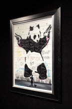 Pink Panda - Original - SOLD by artist Mr Malcontent - Wyecliffe Galleries