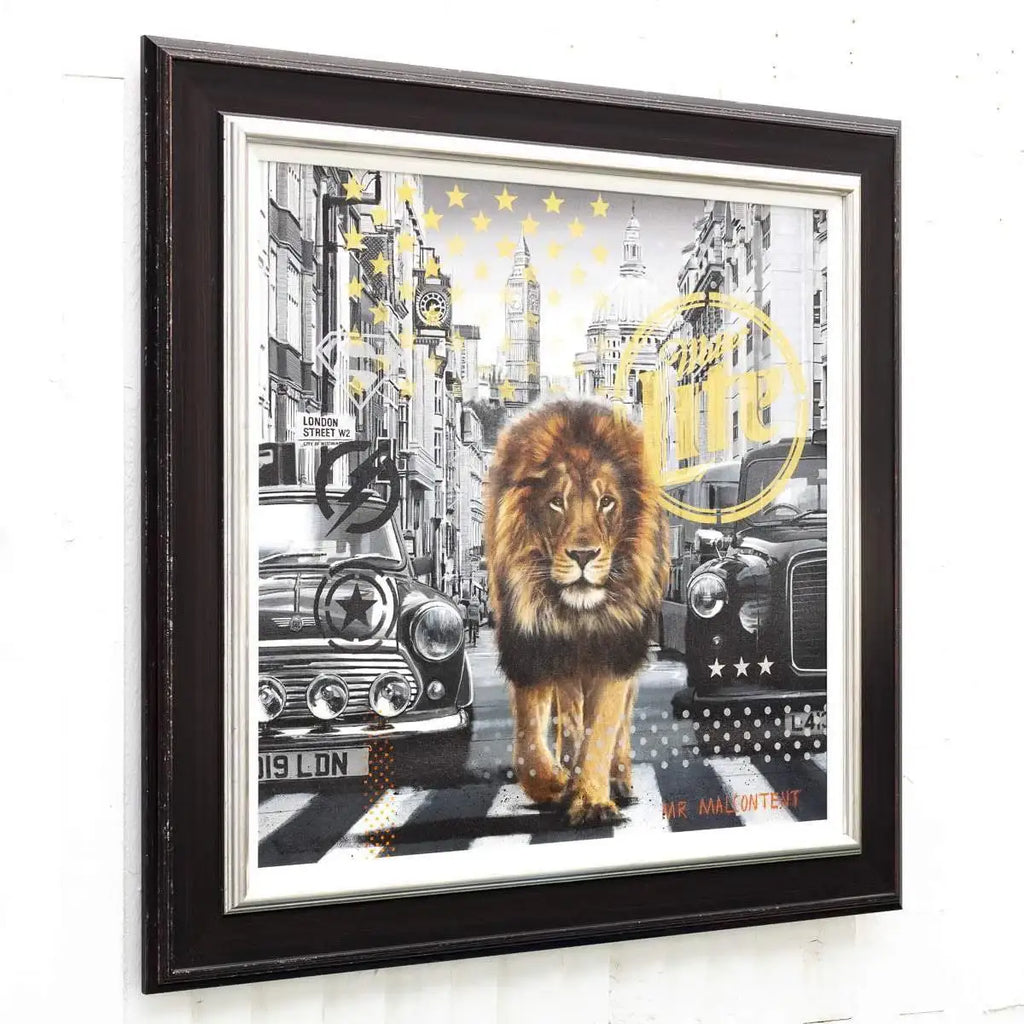 Pride in Our City - Original - SOLD by artist Mr Malcontent - Wyecliffe Galleries