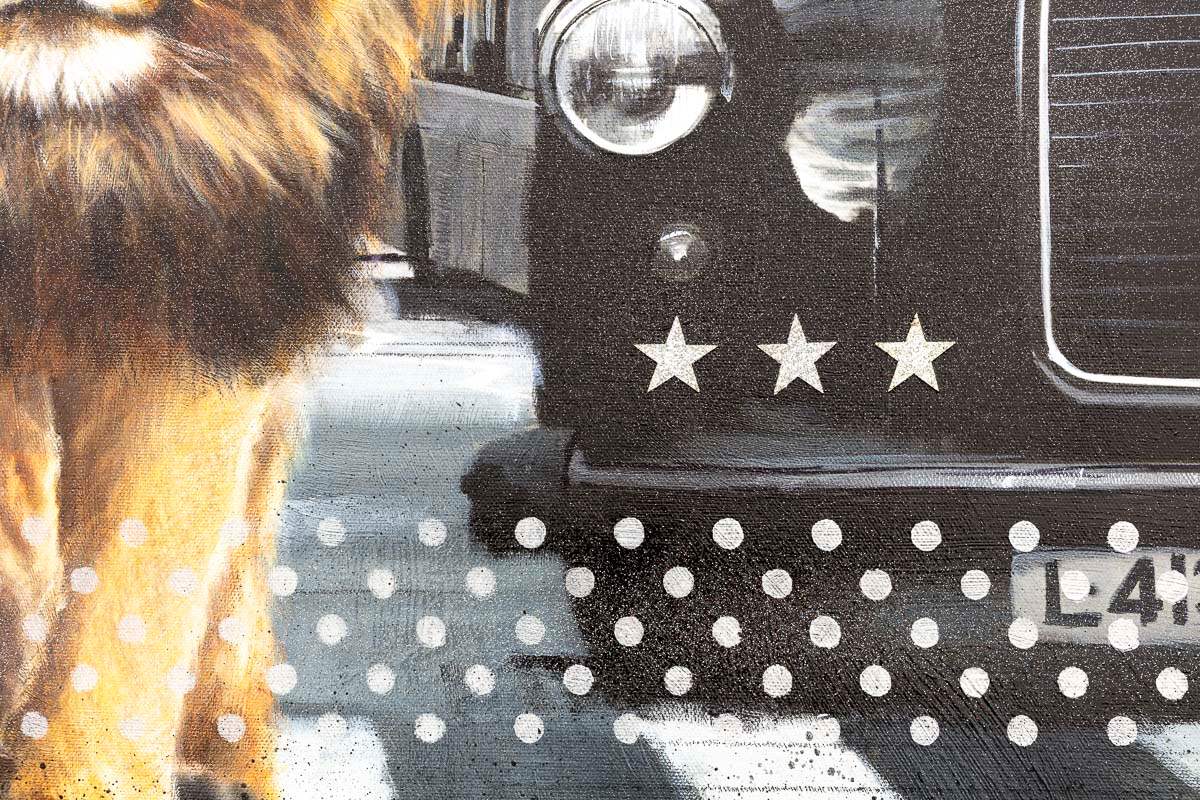 Pride in Our City - Original - SOLD by artist Mr Malcontent - Wyecliffe Galleries