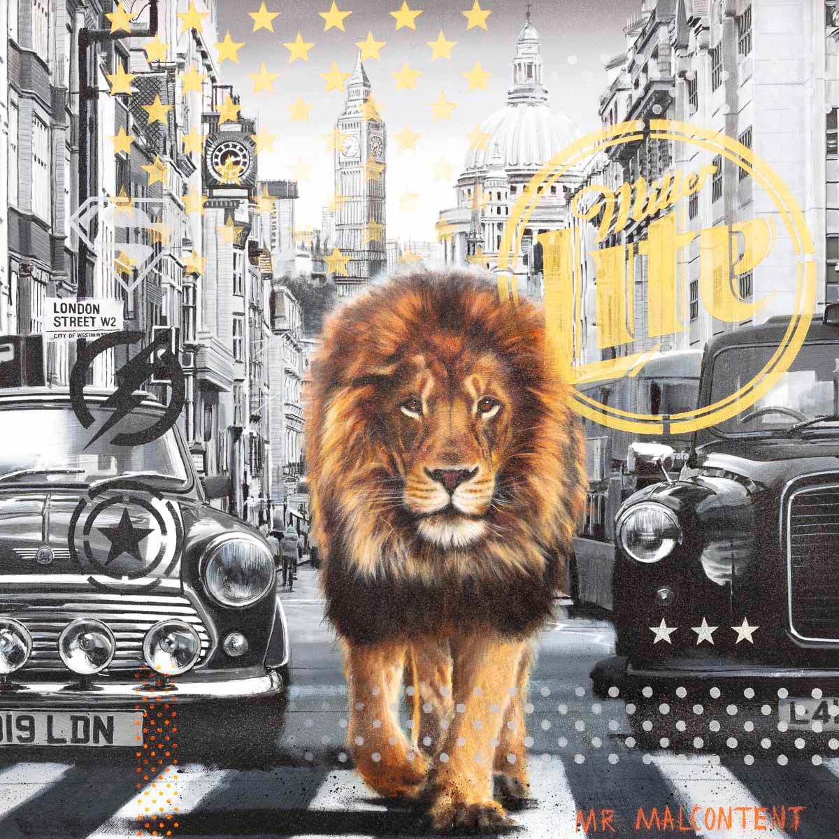 Pride in Our City - Original - SOLD by artist Mr Malcontent - Wyecliffe Galleries