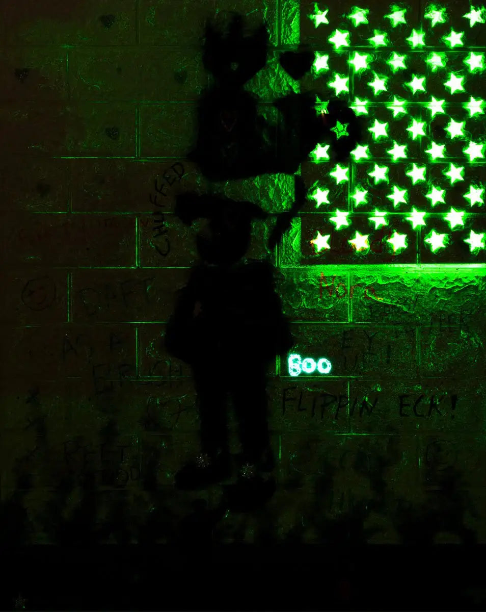 Radiate Love - Original by artist Mr Malcontent - Wyecliffe Galleries