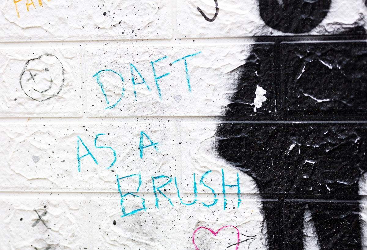 Radiate Love - Original by artist Mr Malcontent - Wyecliffe Galleries