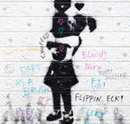 Radiate Love - Original by artist Mr Malcontent - Wyecliffe Galleries