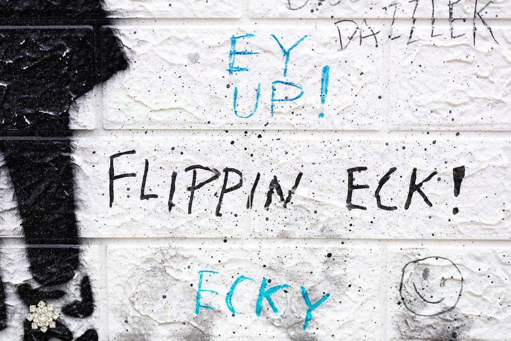 Radiate Love - Original by artist Mr Malcontent - Wyecliffe Galleries