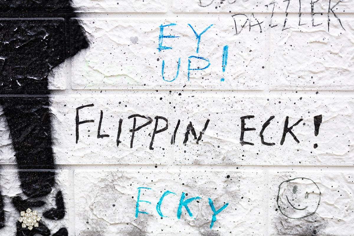 Radiate Love - Original by artist Mr Malcontent - Wyecliffe Galleries