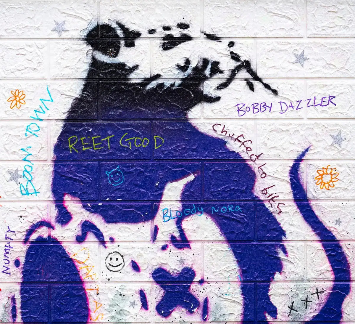 Rat Business - Original by artist Mr Malcontent - Wyecliffe Galleries