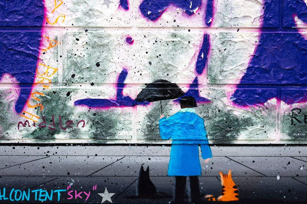 Rat Business - Original by artist Mr Malcontent - Wyecliffe Galleries