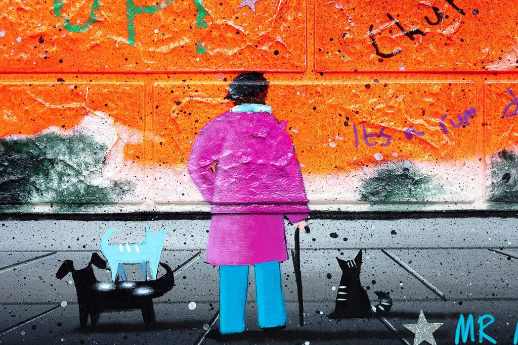 Ratty - Original by artist Mr Malcontent - Wyecliffe Galleries