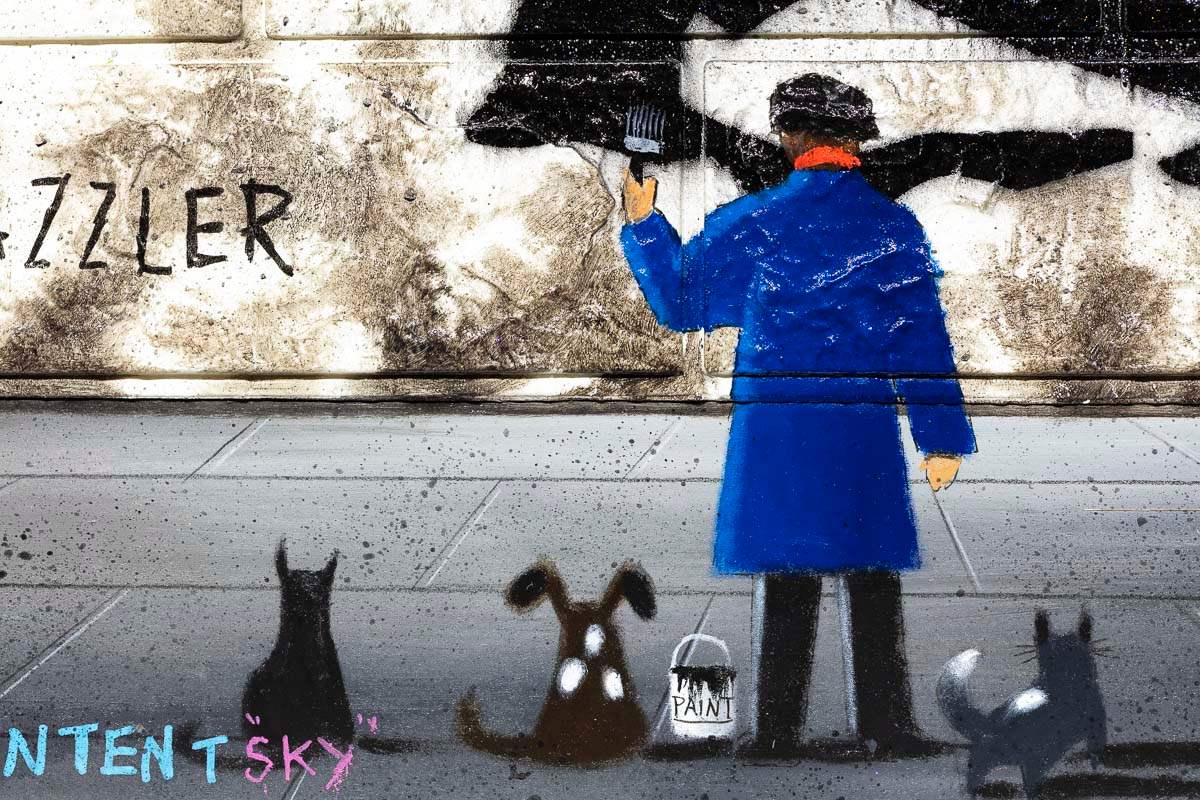 Snap Shot - Original - SOLD by artist Mr Malcontent - Wyecliffe Galleries