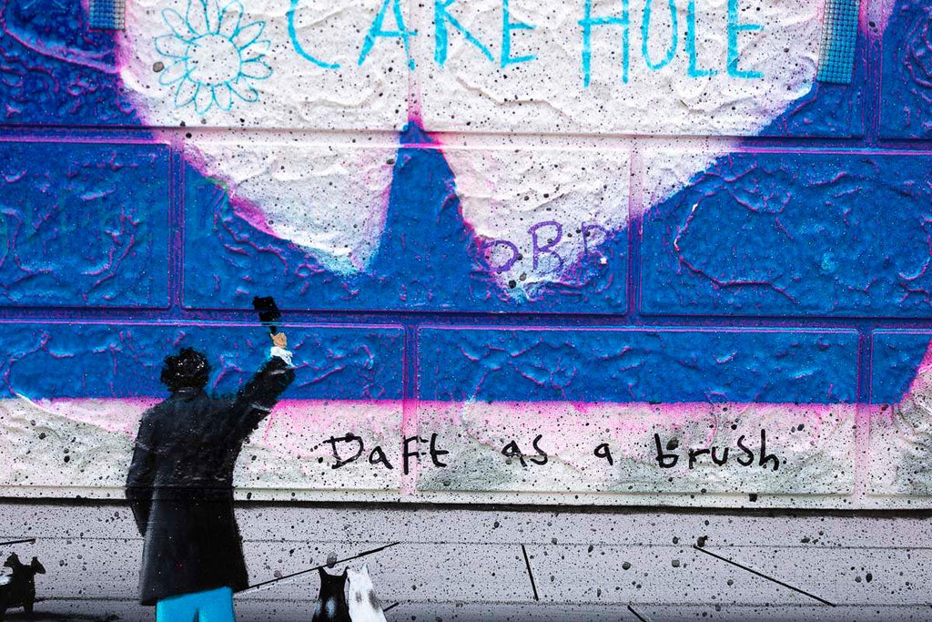 Some Like It Hot - Original by artist Mr Malcontent - Wyecliffe Galleries