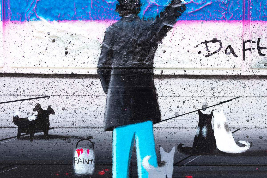 Some Like It Hot - Original by artist Mr Malcontent - Wyecliffe Galleries