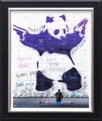 Stick 'Em Up - Original by artist Mr Malcontent - Wyecliffe Galleries