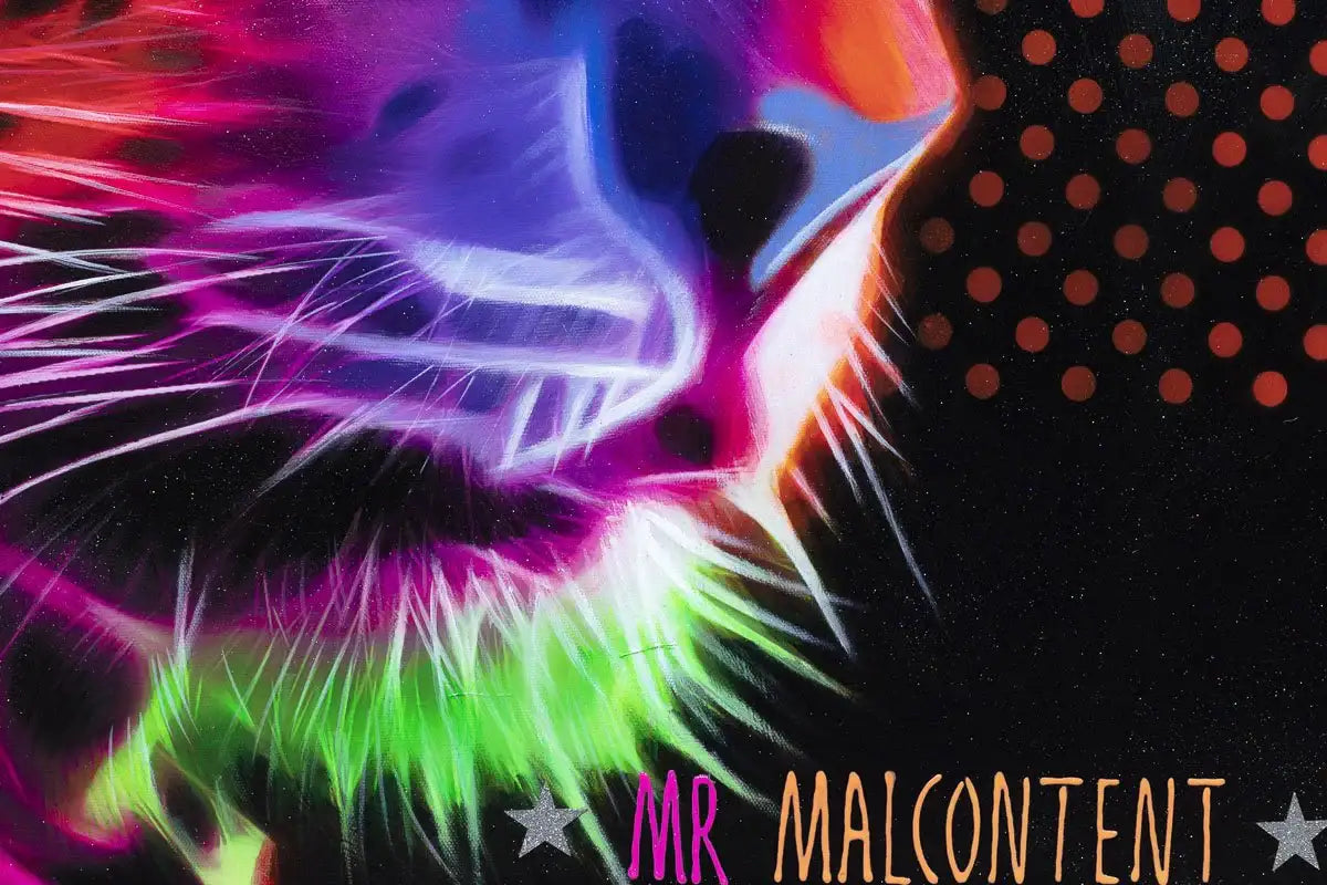 Strength - Original - SOLD by artist Mr Malcontent - Wyecliffe Galleries