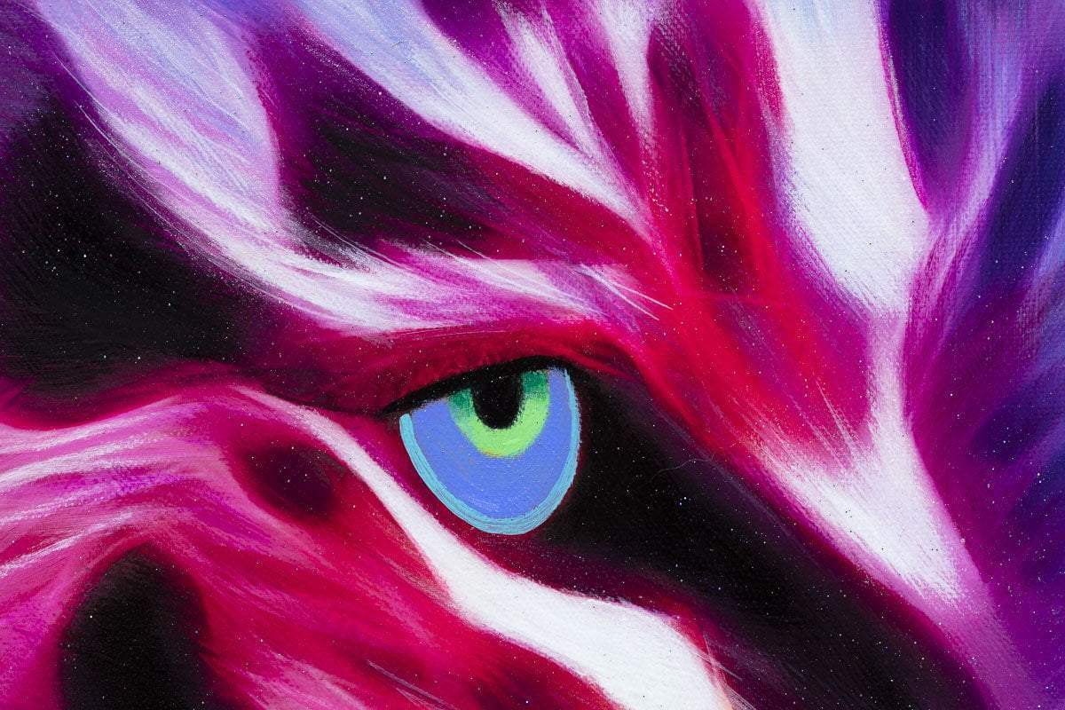 Strength - Original - SOLD by artist Mr Malcontent - Wyecliffe Galleries