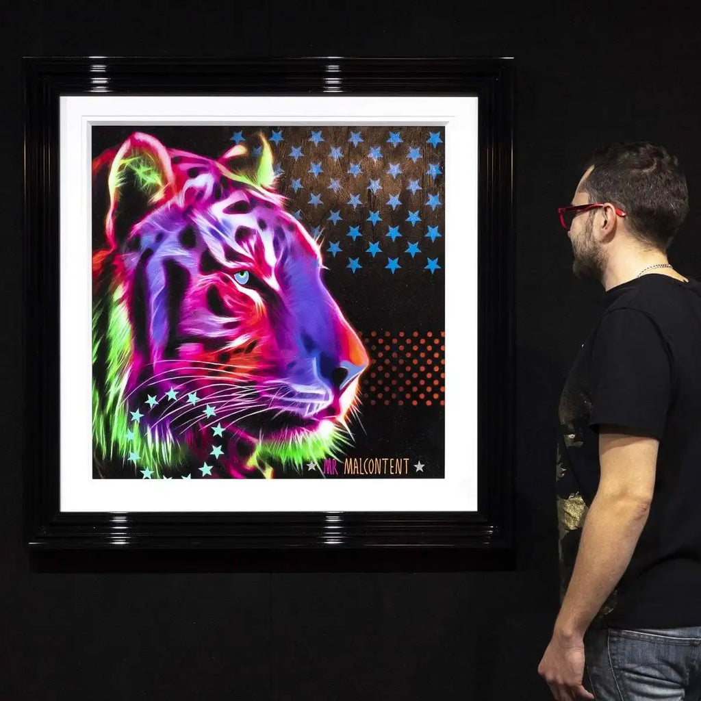 Strength - Original - SOLD by artist Mr Malcontent - Wyecliffe Galleries