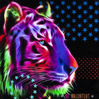 Strength - Original - SOLD by artist Mr Malcontent - Wyecliffe Galleries