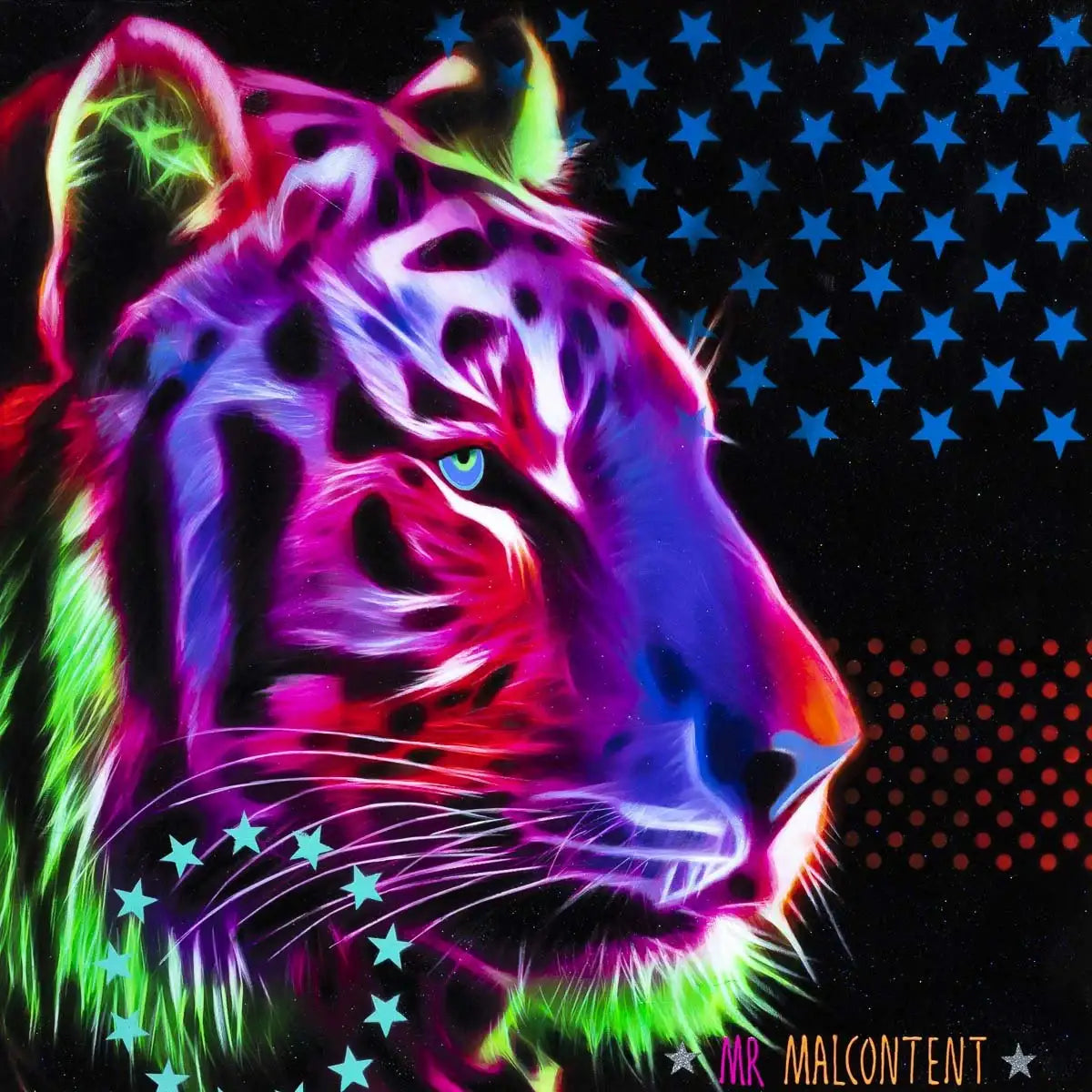 Strength - Original - SOLD by artist Mr Malcontent - Wyecliffe Galleries