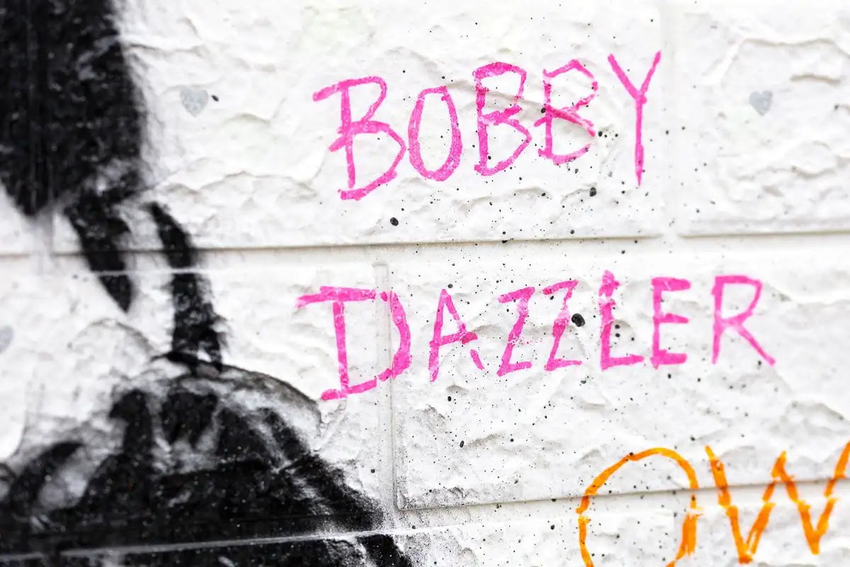 Sweep It Under The Carpet - Original by artist Mr Malcontent - Wyecliffe Galleries