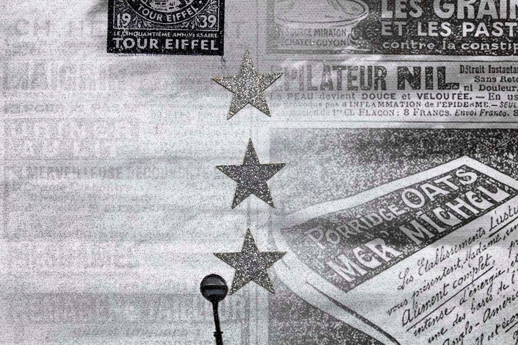 The Little Parisian - Original - SOLD by artist Mr Malcontent - Wyecliffe Galleries