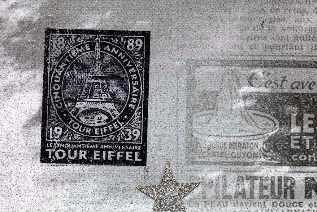 The Little Parisian - Original - SOLD by artist Mr Malcontent - Wyecliffe Galleries