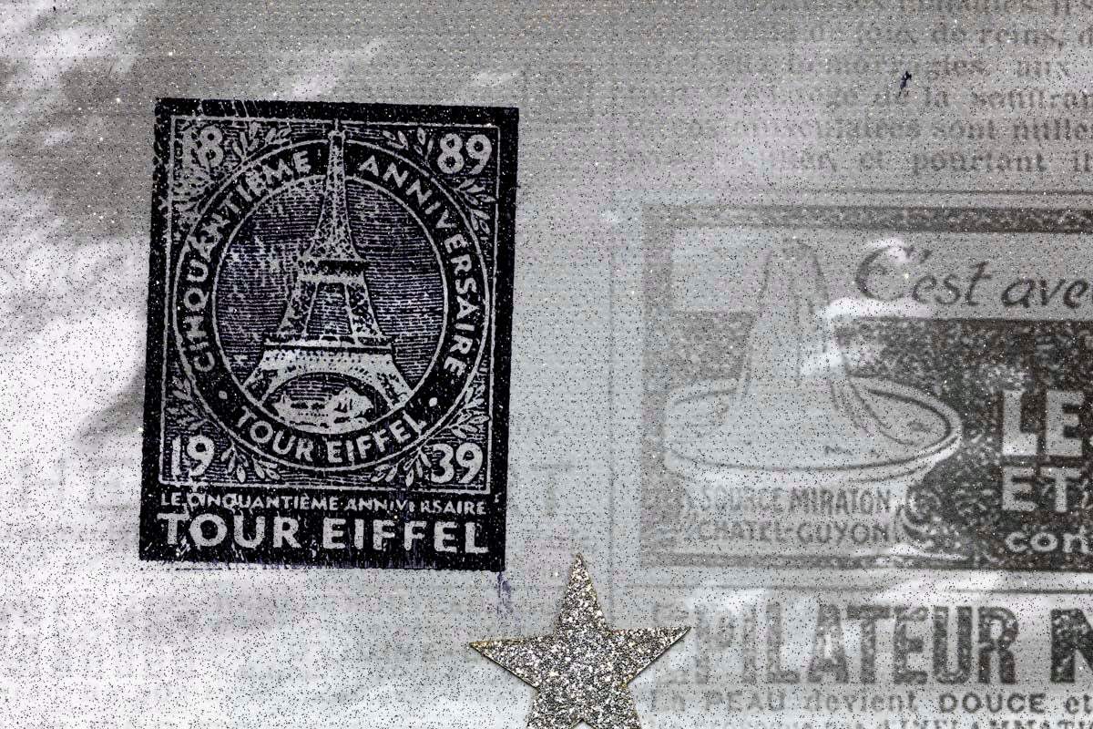 The Little Parisian - Original - SOLD by artist Mr Malcontent - Wyecliffe Galleries