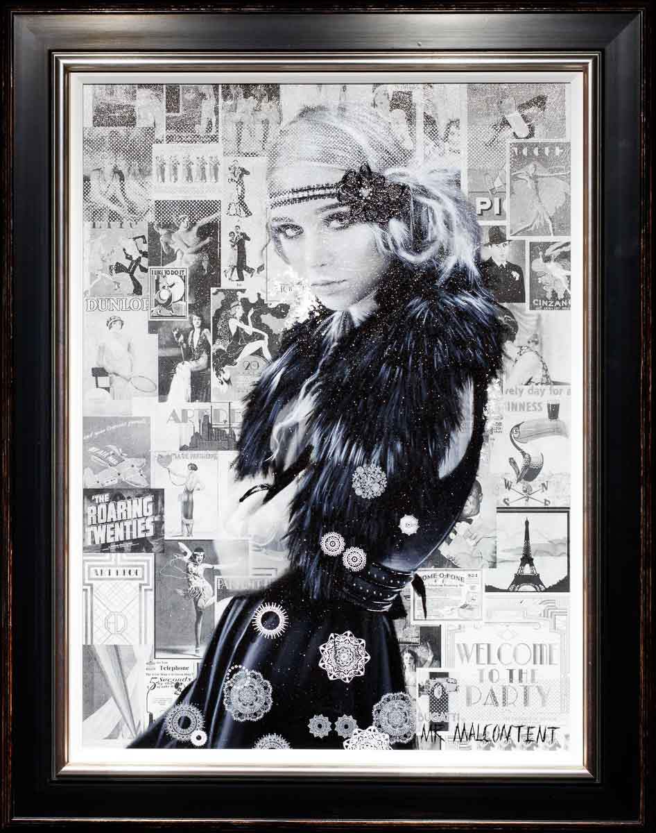 The Roaring Twenties - Original - SOLD by artist Mr Malcontent - Wyecliffe Galleries