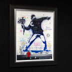 Throwing My Love at You - Original - SOLD by artist Mr Malcontent - Wyecliffe Galleries