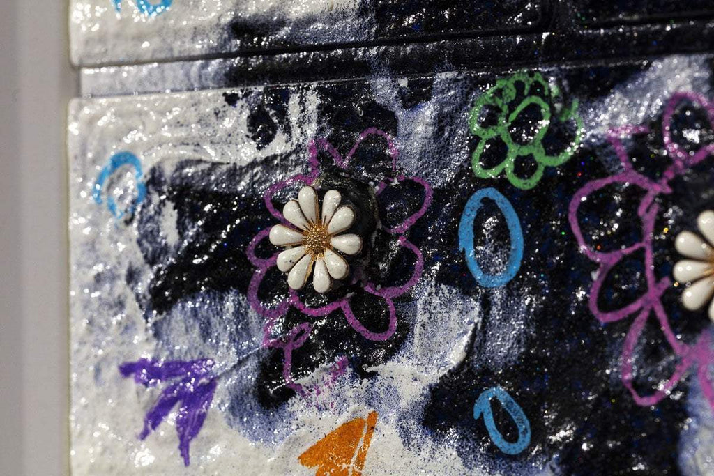 Throwing My Love at You - Original - SOLD by artist Mr Malcontent - Wyecliffe Galleries