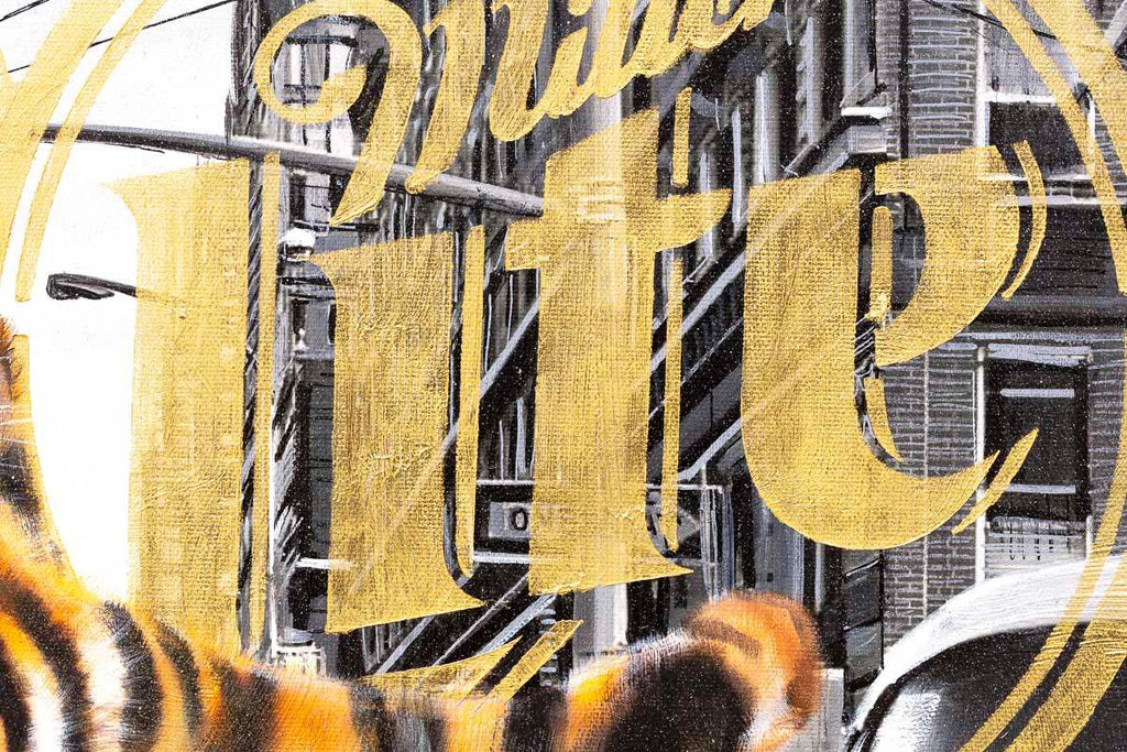 Tiger King - Original by artist Mr Malcontent - Wyecliffe Galleries