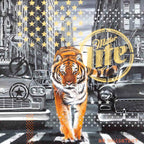 Tiger King - Original by artist Mr Malcontent - Wyecliffe Galleries