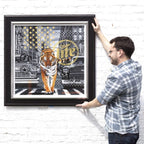 Tiger King - Original by artist Mr Malcontent - Wyecliffe Galleries