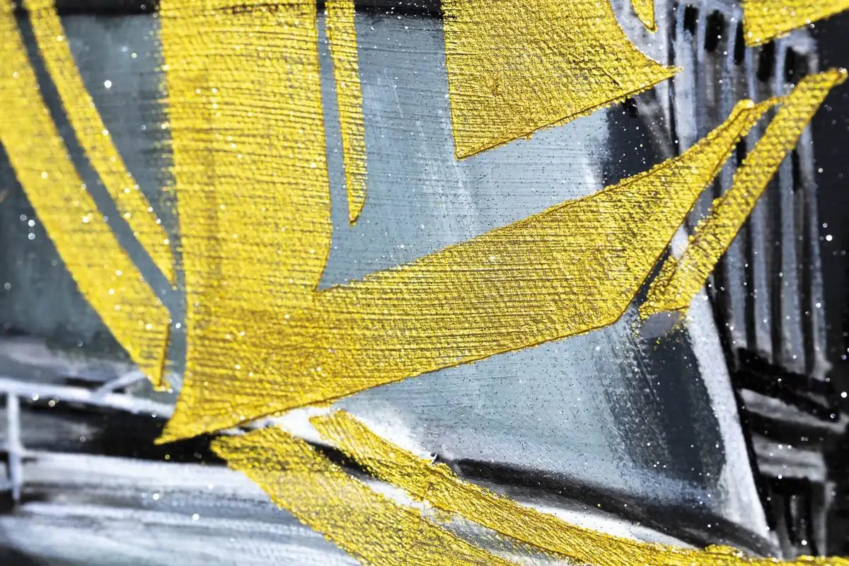 Tiger Prowl - Original - SOLD by artist Mr Malcontent - Wyecliffe Galleries