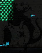 Toxic Waste - Original by artist Mr Malcontent - Wyecliffe Galleries