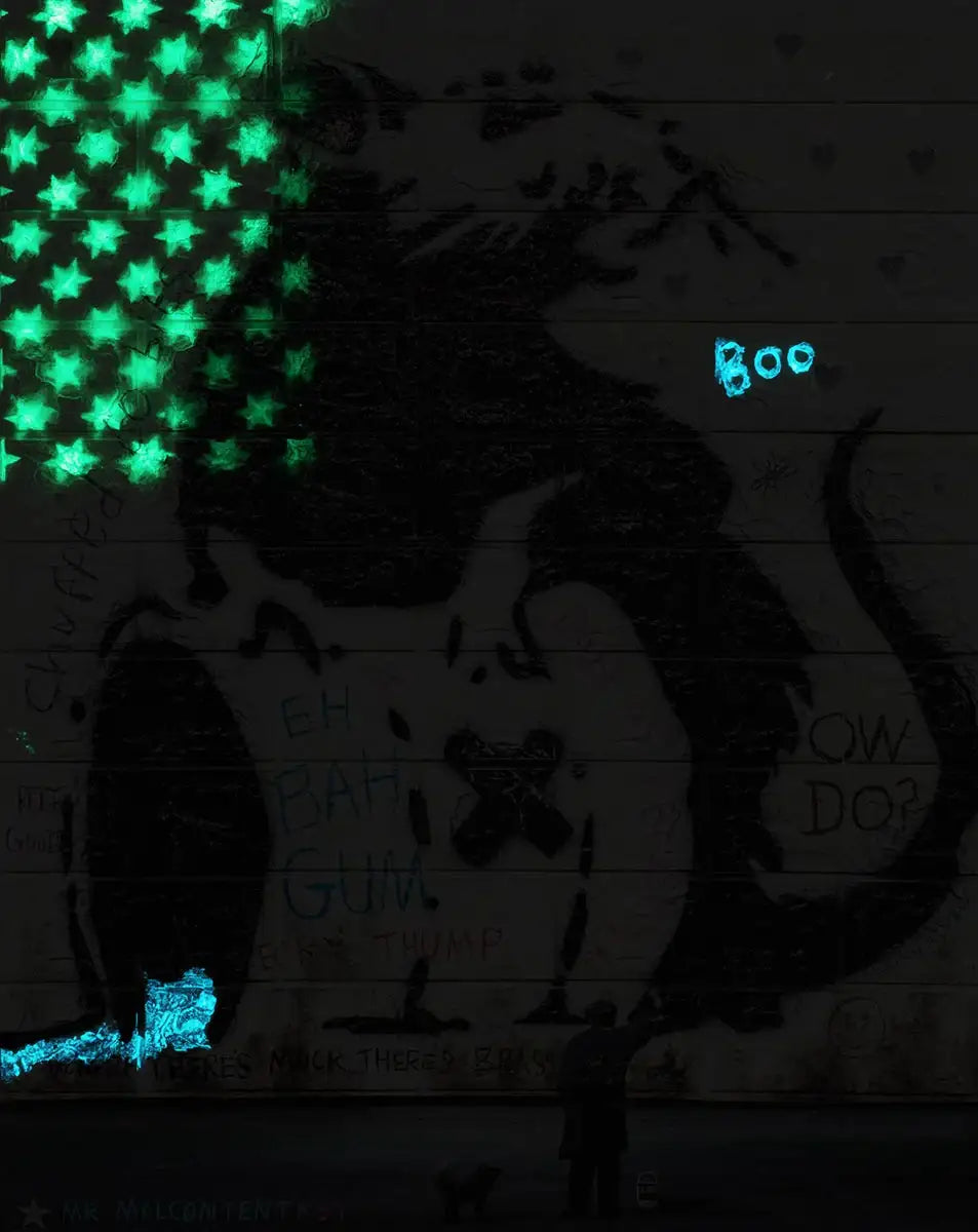 Toxic Waste - Original by artist Mr Malcontent - Wyecliffe Galleries