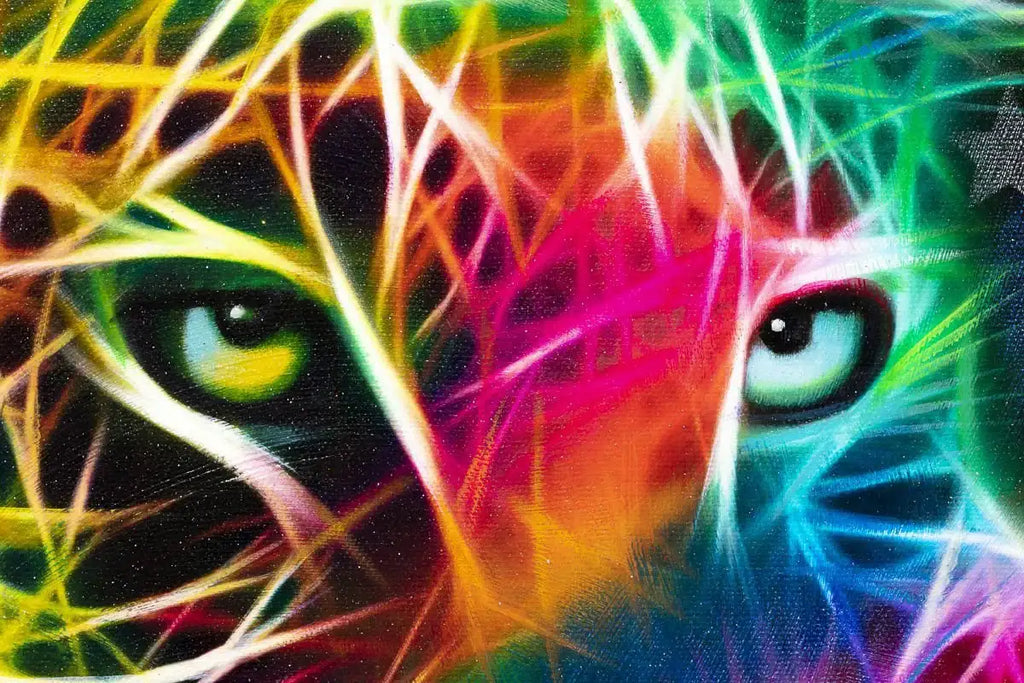 Tron - Original - SOLD by artist Mr Malcontent - Wyecliffe Galleries