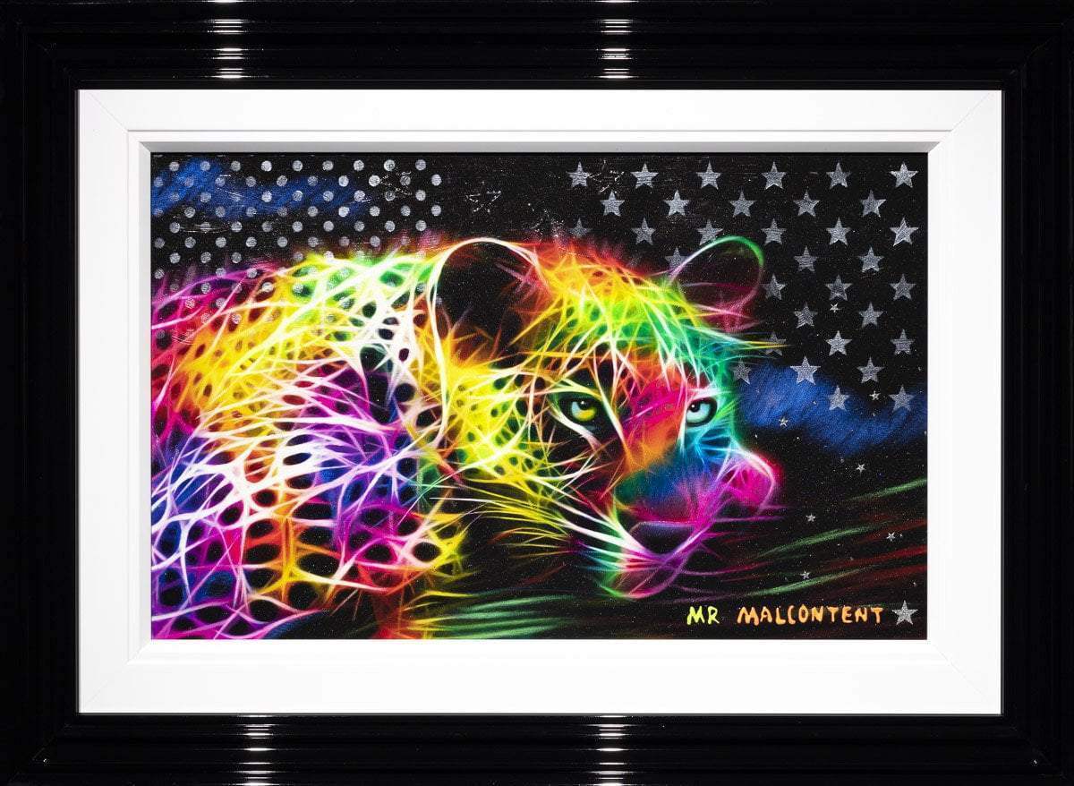 Tron - Original - SOLD by artist Mr Malcontent - Wyecliffe Galleries