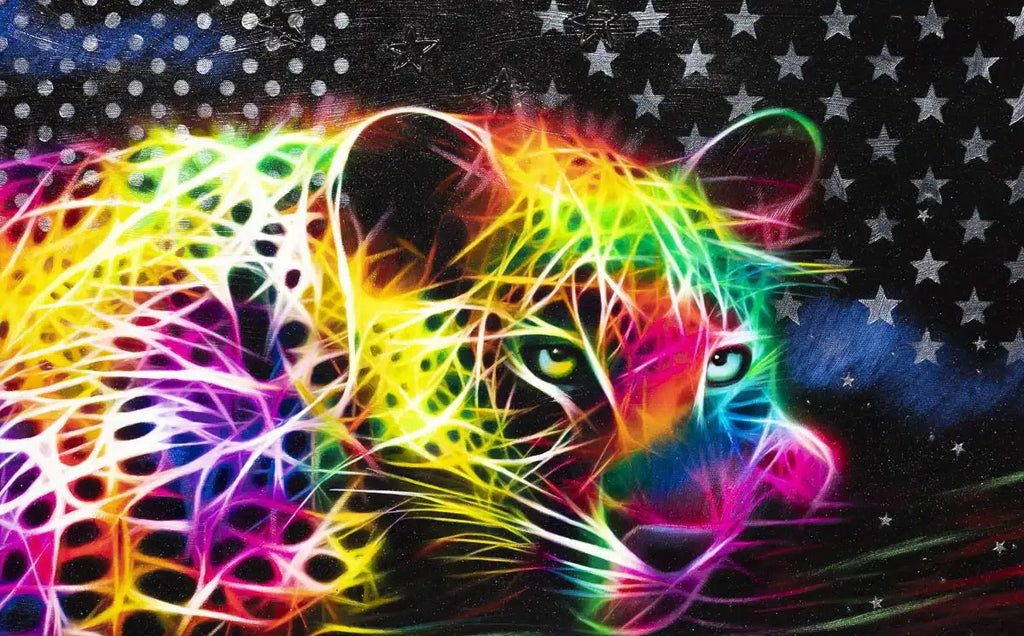 Tron - Original - SOLD by artist Mr Malcontent - Wyecliffe Galleries