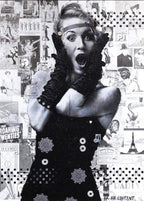 Welcome to the Party - Original - SOLD by artist Mr Malcontent - Wyecliffe Galleries